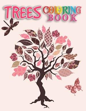 Trees Coloring Book