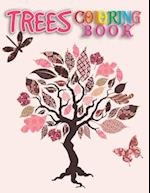 Trees Coloring Book