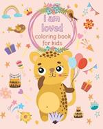 I am loved coloring book for kids