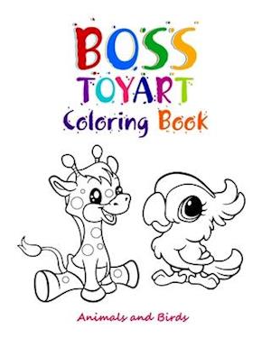 Boss Toy Art Coloring Book