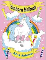 Einhorn Malbuch Ab 5 Jahren