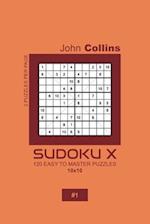 Sudoku X - 120 Easy To Master Puzzles 10x10 - 1