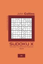 Sudoku X - 120 Easy To Master Puzzles 10x10 - 4