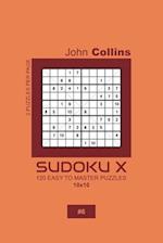 Sudoku X - 120 Easy To Master Puzzles 10x10 - 6