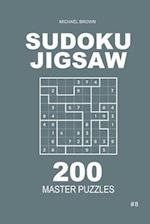 Sudoku Jigsaw - 200 Master Puzzles 9x9 (Volume 8)