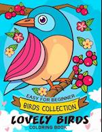 Lovely Bird Coloring Book