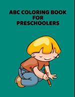 ABC Coloring Book For Preschoolers