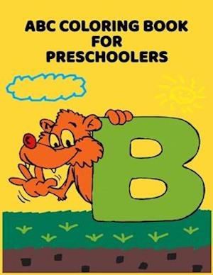 ABC Coloring Book For Preschoolers