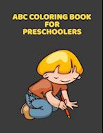 ABC Coloring Book For Preschoolers