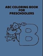 ABC Coloring Book For Preschoolers