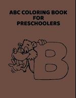 ABC Coloring Book For Preschoolers