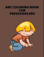 ABC Coloring Book For Preschoolers