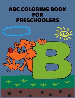 ABC Coloring Book For Preschoolers