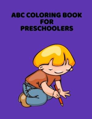 ABC Coloring Book For Preschoolers