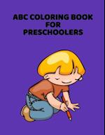 ABC Coloring Book For Preschoolers