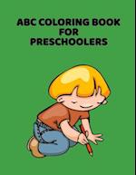 ABC Coloring Book For Preschoolers