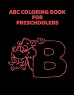 ABC Coloring Book For Preschoolers