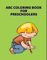 ABC Coloring Book For Preschoolers