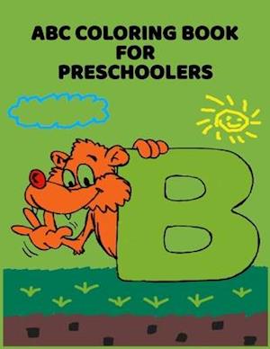 ABC Coloring Book For Preschoolers