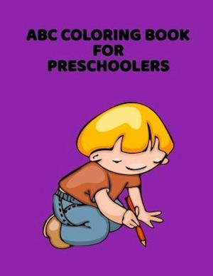 ABC Coloring Book For Preschoolers