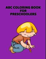 ABC Coloring Book For Preschoolers