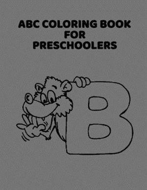 ABC Coloring Book For Preschoolers