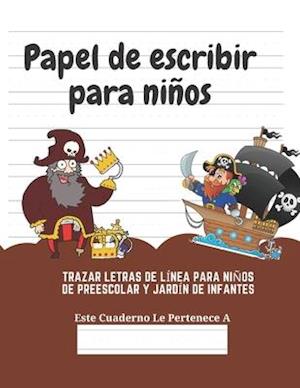 Papel de escribir para niños