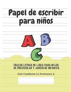 Papel de escribir para niños