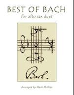 Best of Bach for Alto Sax Duet
