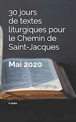 30 jours de textes liturgiques pour le Chemin de Saint-Jacques - Mai 2020