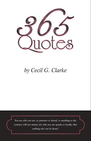 365 Quotes    by Cecil G. Clarke