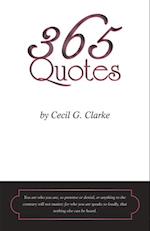 365 Quotes    by Cecil G. Clarke