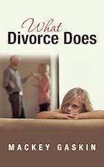 What Divorce Does 