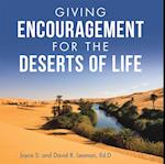 Giving Encouragement for the Deserts of Life