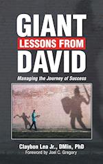 Giant Lessons from David: Managing the Journey of Success 