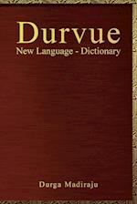 Durvue New Language - Dictionary 