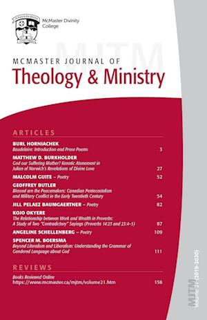 McMaster Journal of Theology and Ministry