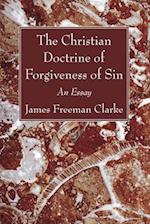 The Christian Doctrine of Forgiveness of Sin 