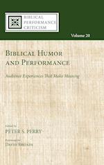 Biblical Humor and Performance 