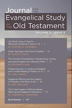 Journal for the Evangelical Study of the Old Testament, 7.2