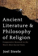 Ancient Literature and Philosophy of Religion