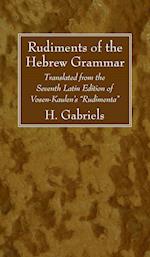 Rudiments of the Hebrew Grammar 