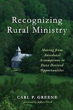 Recognizing Rural Ministry 