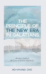 The Principle of the New Era in Galatians 