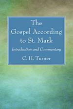 The Gospel According to St. Mark