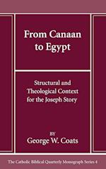 From Canaan to Egypt 