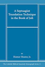 A Septuagint Translation Technique in the Book of Job 