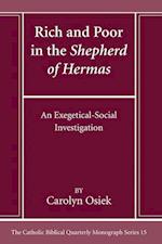 Rich and Poor in the Shepherd of Hermas 