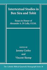 Intertextual Studies in Ben Sira and Tobit 