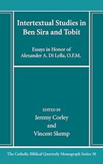 Intertextual Studies in Ben Sira and Tobit 